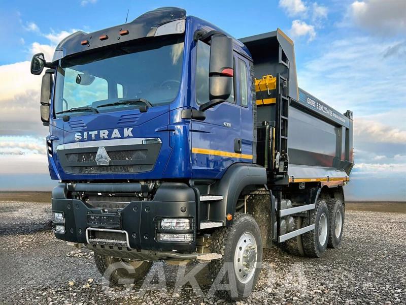 Самосвал Sitrak TX M 6х6 440 л с кузов U образный объём 18