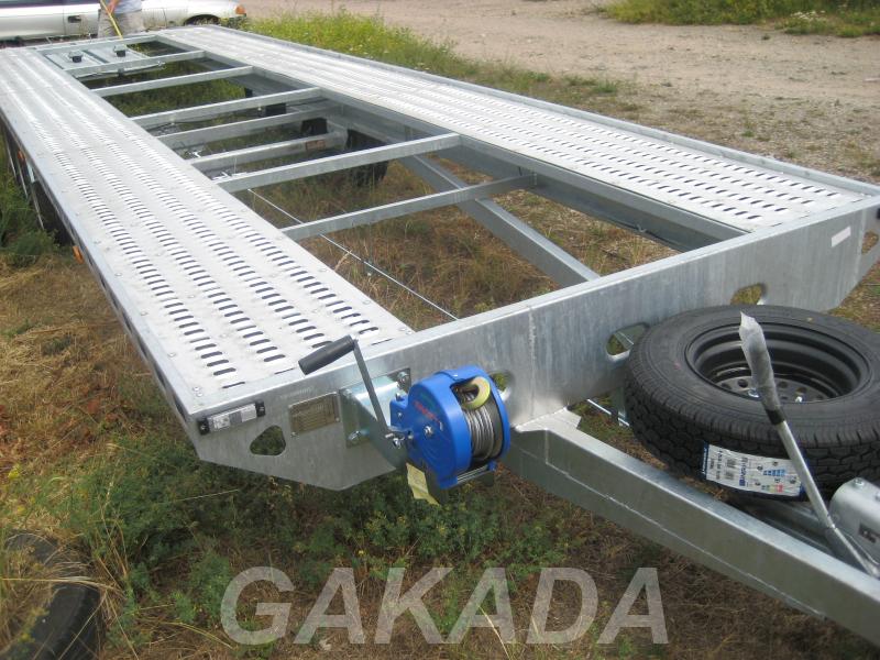 Прицеп трехосный на 2 авто до 3500кг, Вся Россия