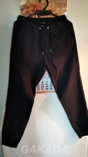 Брюки 50 разм новые летние тёмно синего,  Екатеринбург