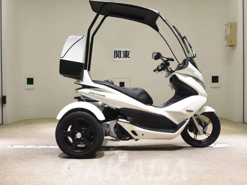 Скутер трайк Honda PCX 150 Trike рама KF12 крыша кофр рунд, Вся Россия