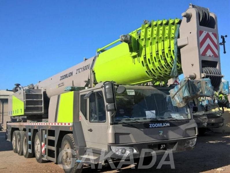 Автокран Zoomlion ZTC1500V 10х6 Euro V, Вся Россия