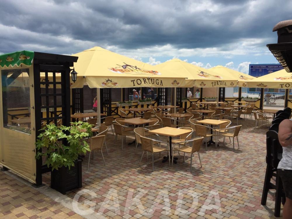 Зонт уличный для кафе пляжа,  Краснодар