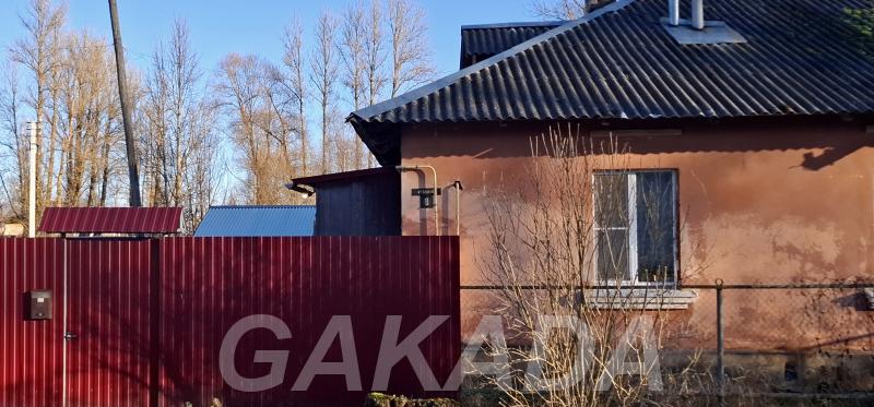 Продается часть дома квартира с участом земли и расширение, Дно