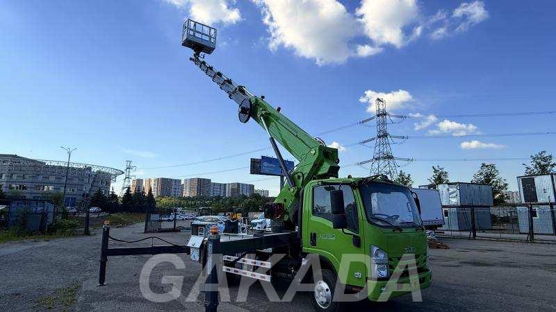 Аренда новой автовышки 30 м на шасси ISUSU,  Москва