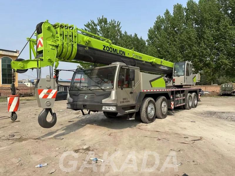 Автокран ZOOMLION ZTC700V 8х4 грузоподъёмность 70 тонн, Вся Россия