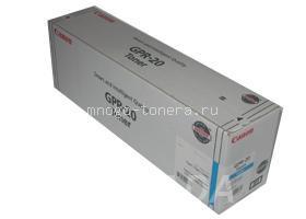 Тонер-картридж Canon C-EXV16 GPR-20 Cyan бирюзовый, Вся Россия