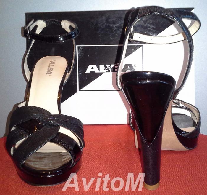 Женские итальянские туфли-босоножки ALBA