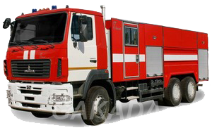 Автоцистерна пожарная АЦ 8 0 МАЗ 6312В9,  Смоленск