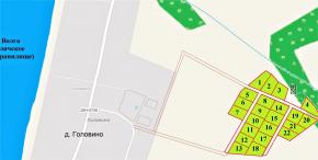 Продаем 22 земельных участка под поселок на Волге