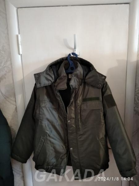 Куртка зимняя мужская 52 54 размер капюшон